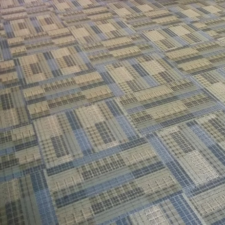 Merging carpet and tile